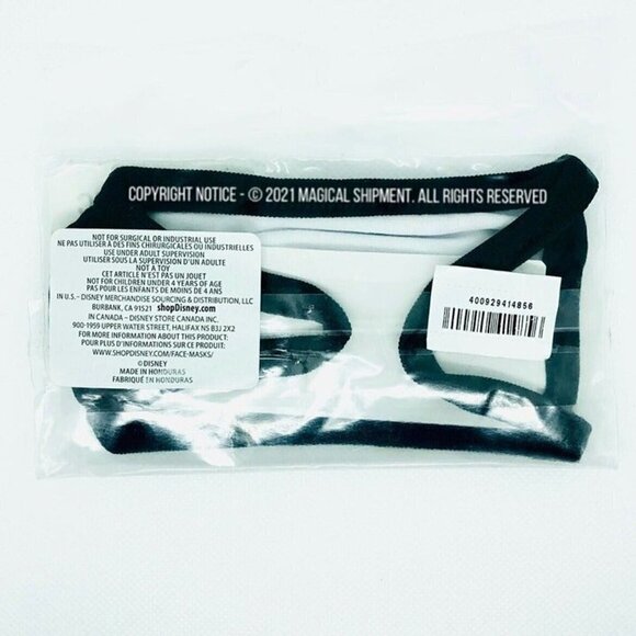 Disney Parks - Halloween - "Boo!" Face Mask - Picture 2 of 3